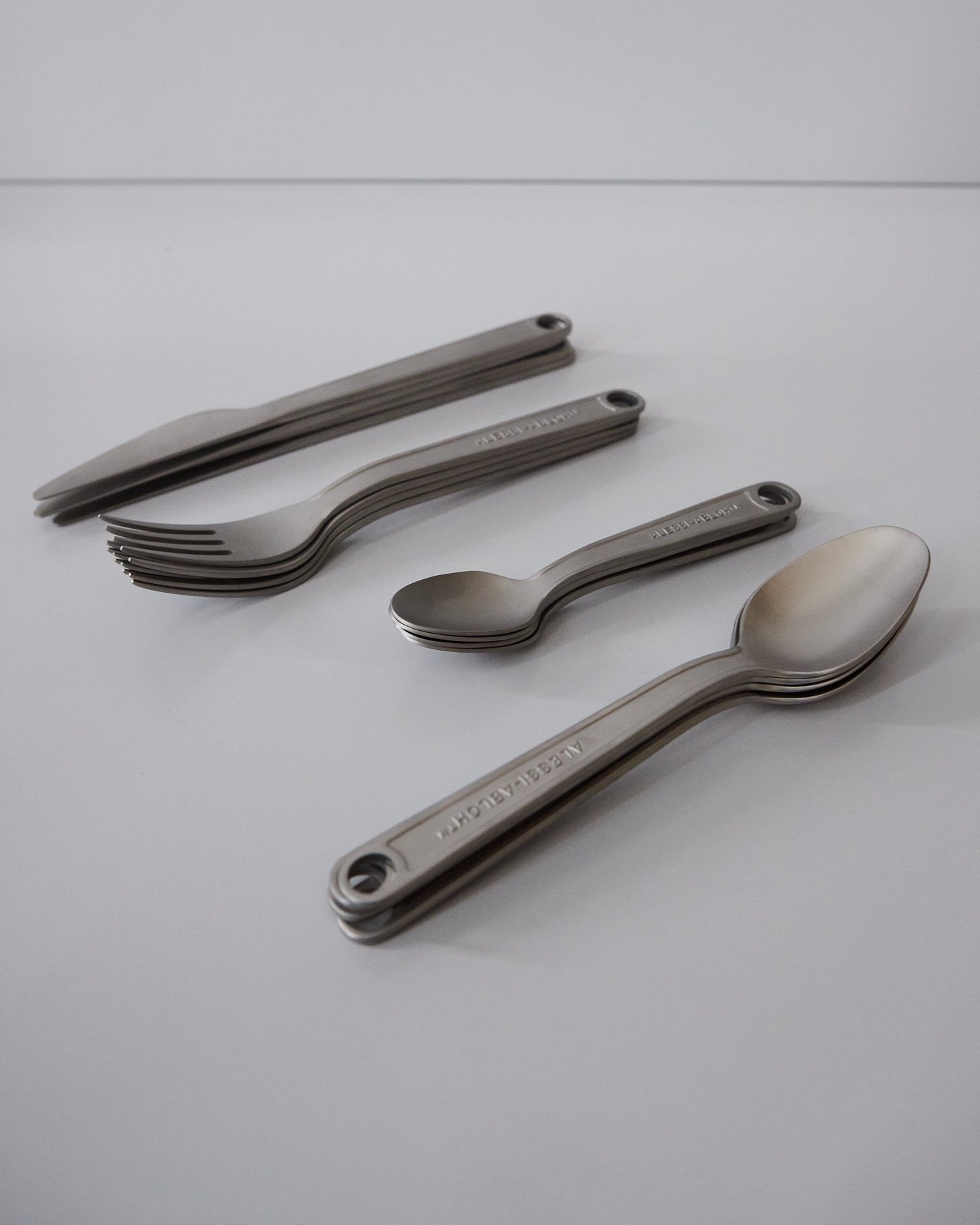 Alessi X Virgil Abloh “Conversational Objects“ Cutlery Set. 16Pcs