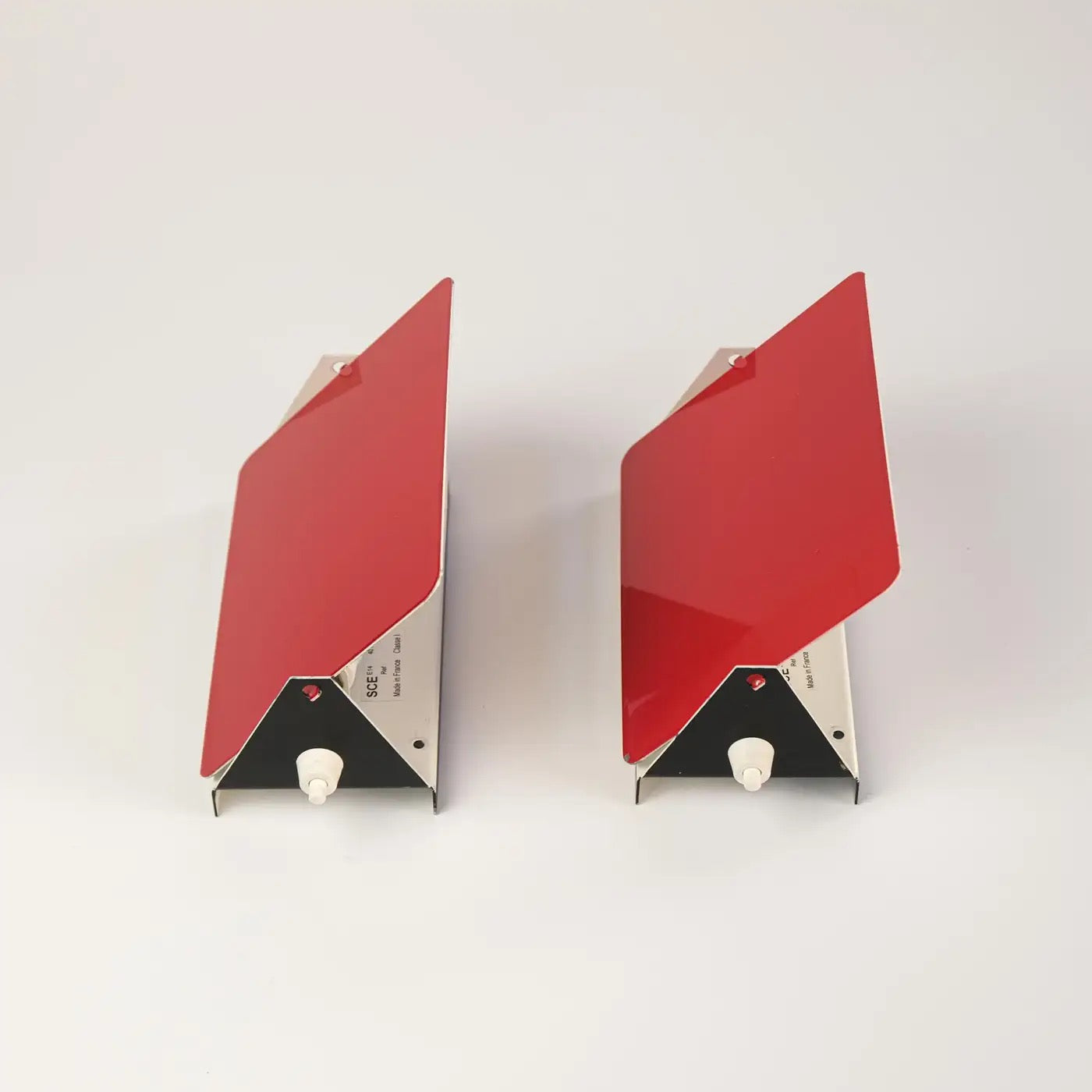 Charlotte Perriand CP1 Wall Lamp Red Sconce 1950-1960