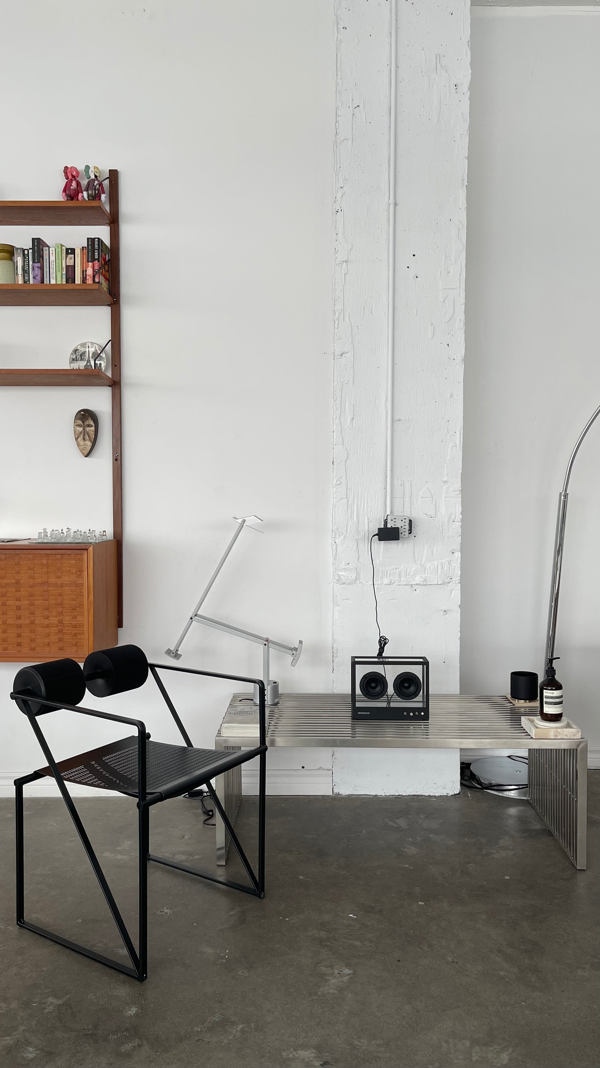Mario Botta « Seconda » Metal Chair for Alias 602