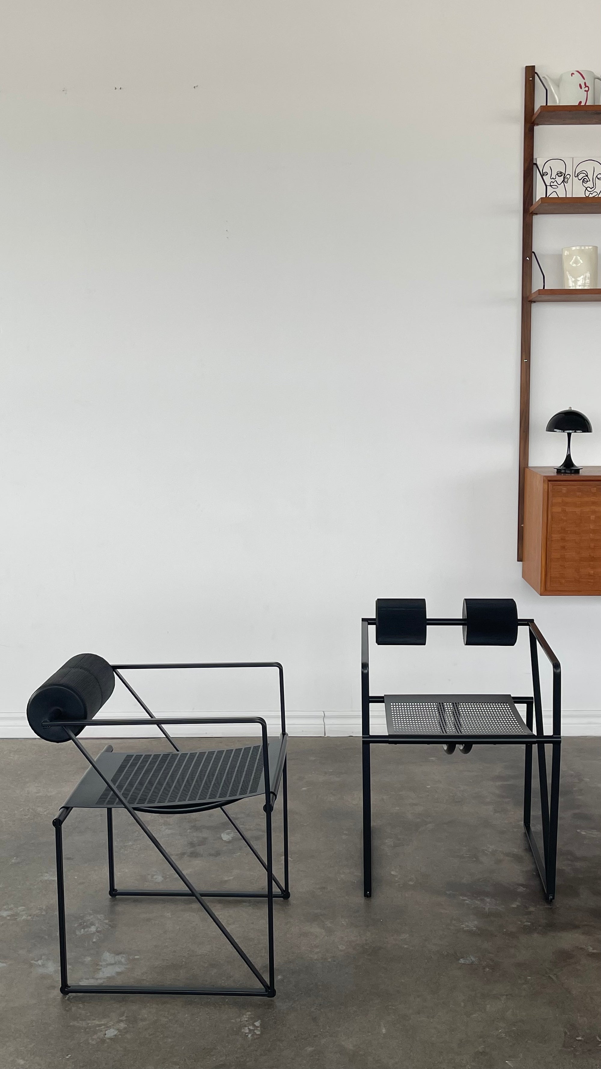 Mario Botta « Seconda » Metal Chair for Alias 602