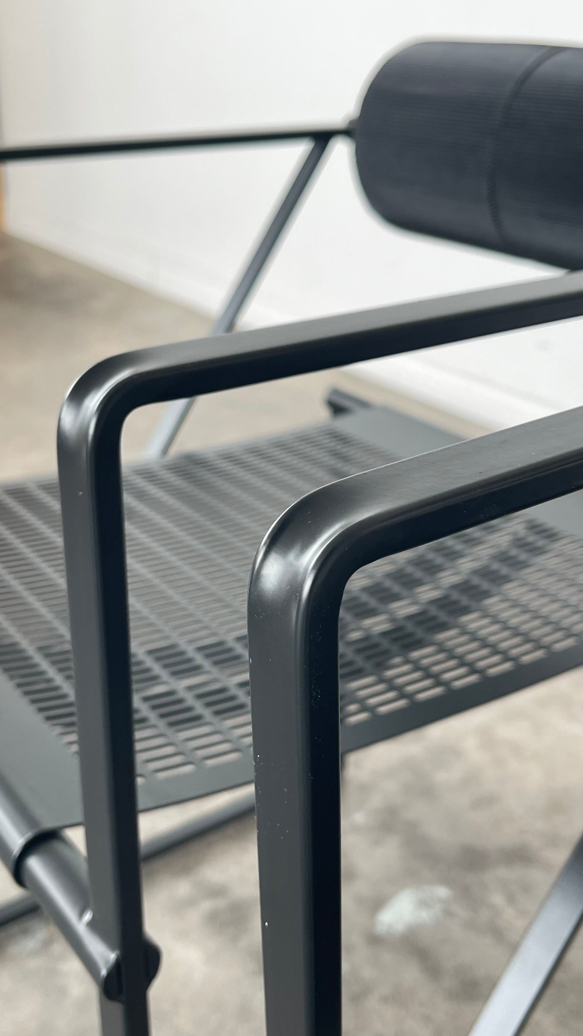 Mario Botta « Seconda » Metal Chair for Alias 602