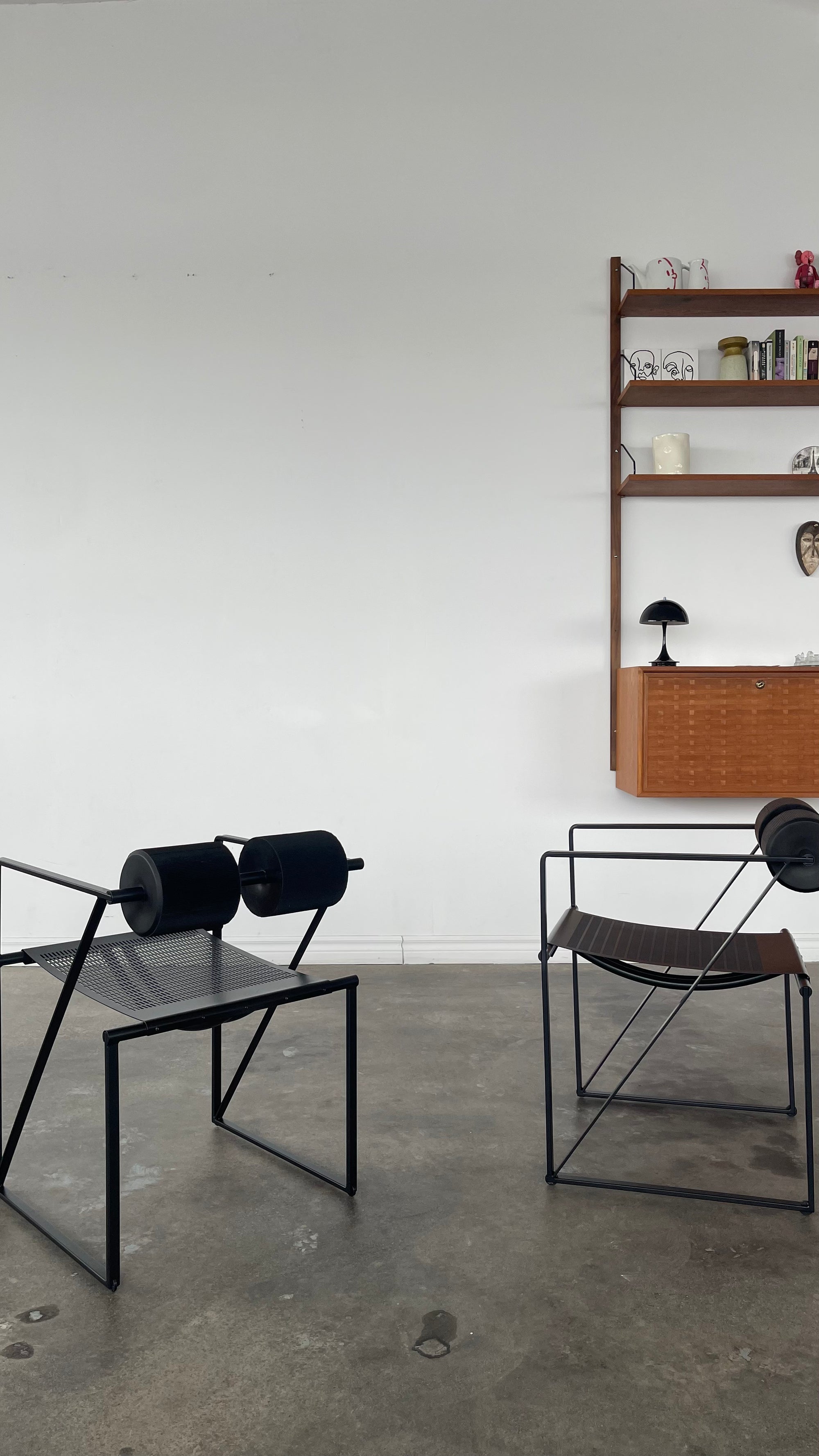 Mario Botta « Seconda » Metal Chair for Alias 602