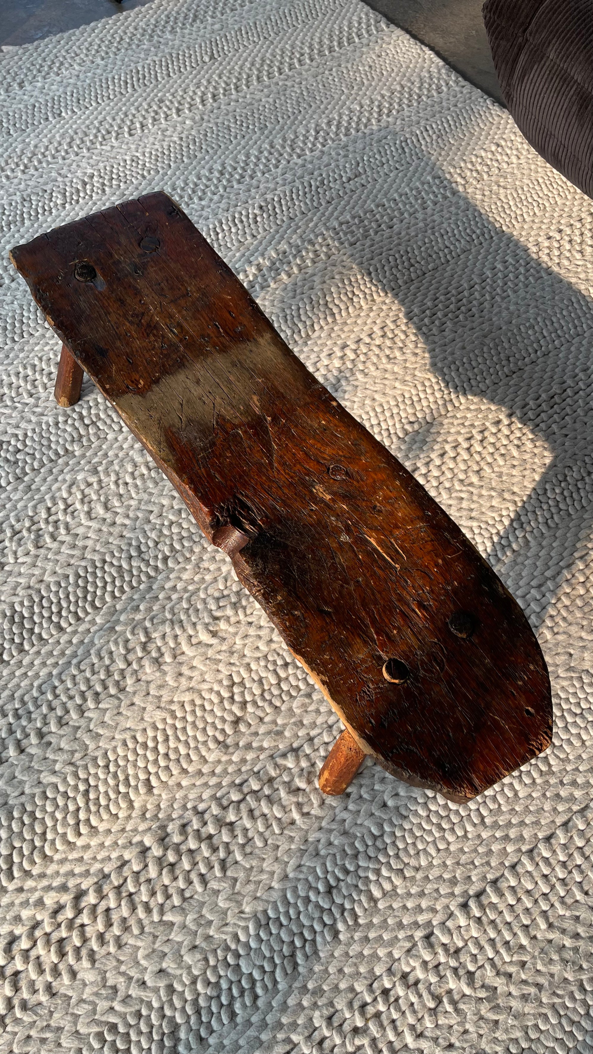 Primitive Wabi Sabi Coffee Table/Bench