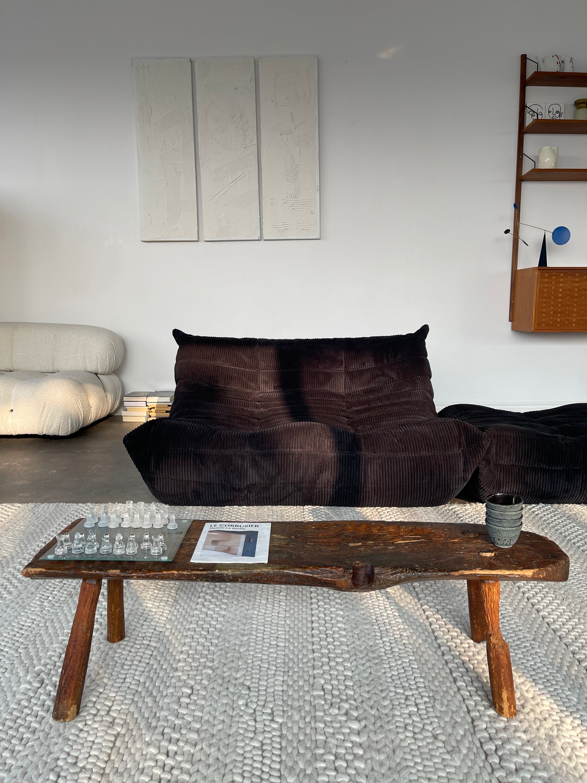 Primitive Wabi Sabi Coffee Table/Bench