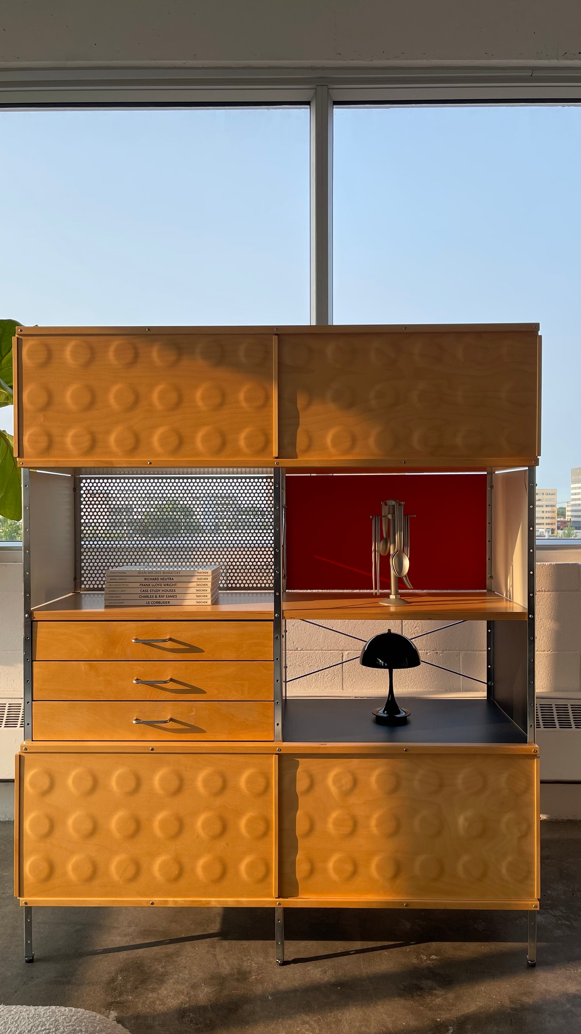 Eames Storage Unit (ESU) by Charles & Ray Eames - 4X2