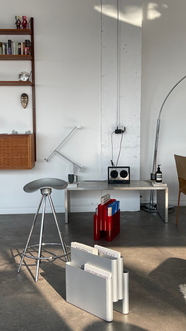 Kartell Magazine Rack by Giotto Stoppino