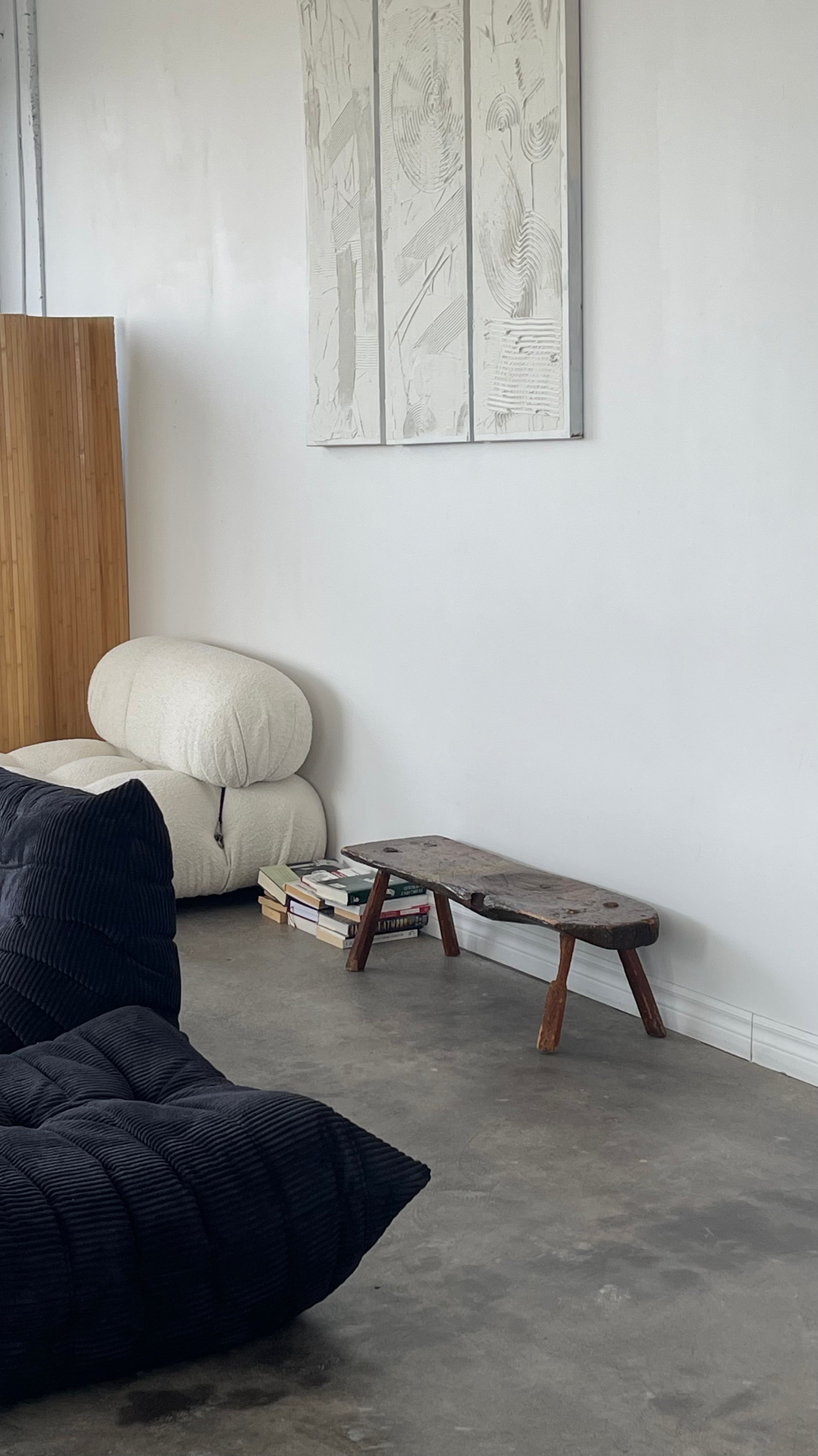 Primitive Wabi Sabi Coffee Table/Bench