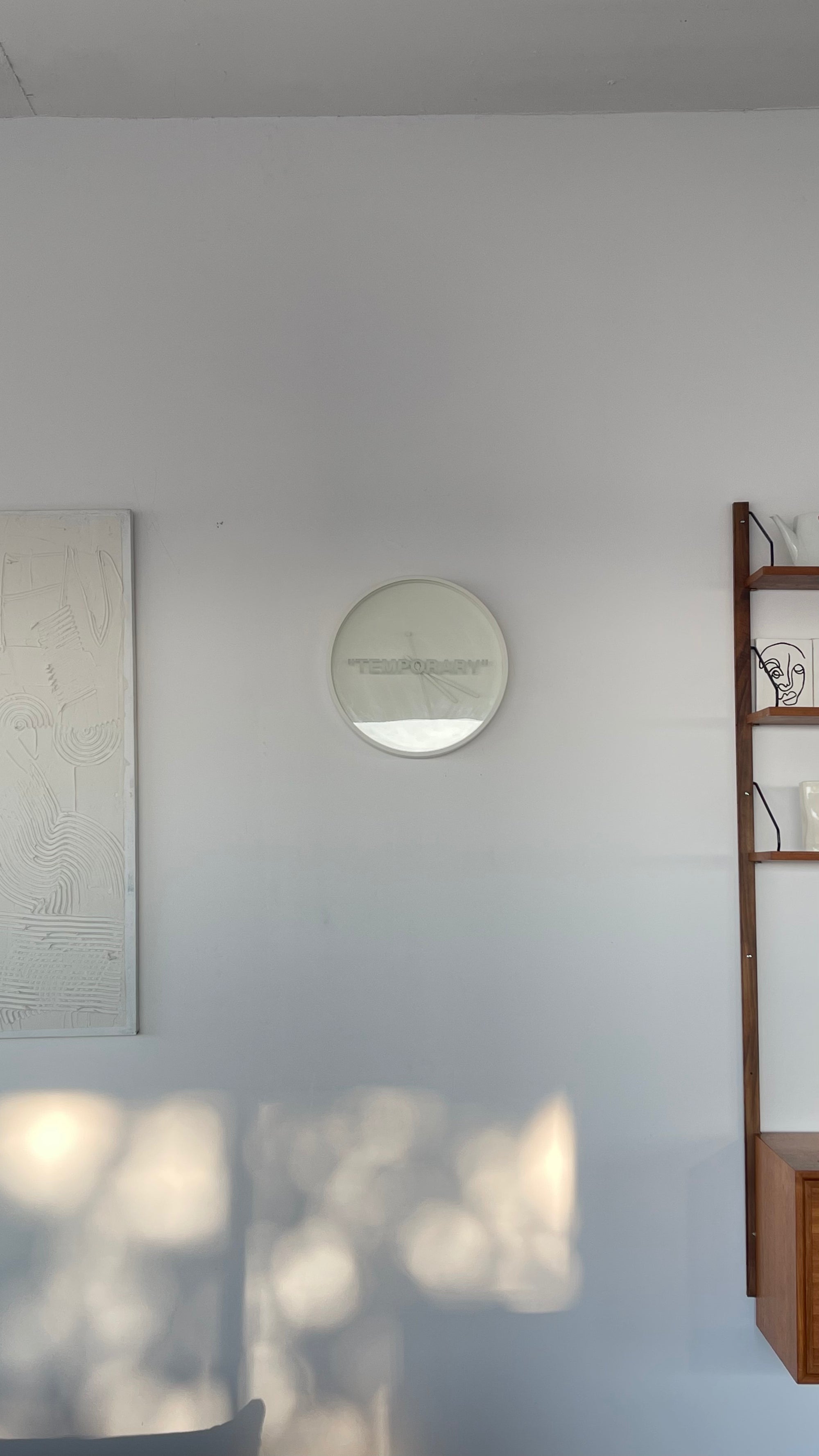 Virgil Abloh X IKEA Markerad Wall Clock
