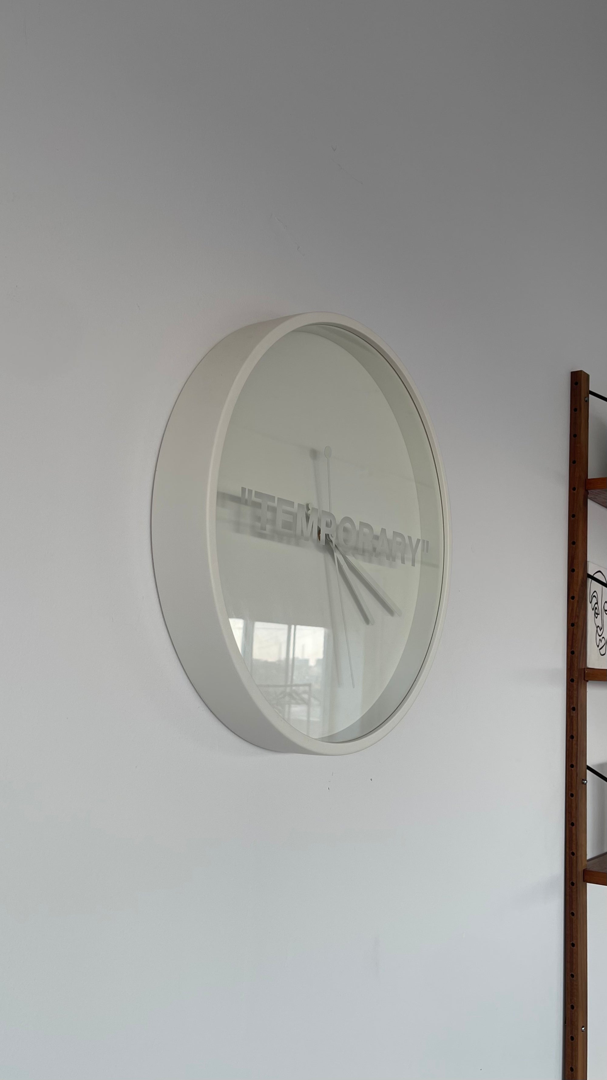 Virgil Abloh X IKEA Markerad Wall Clock