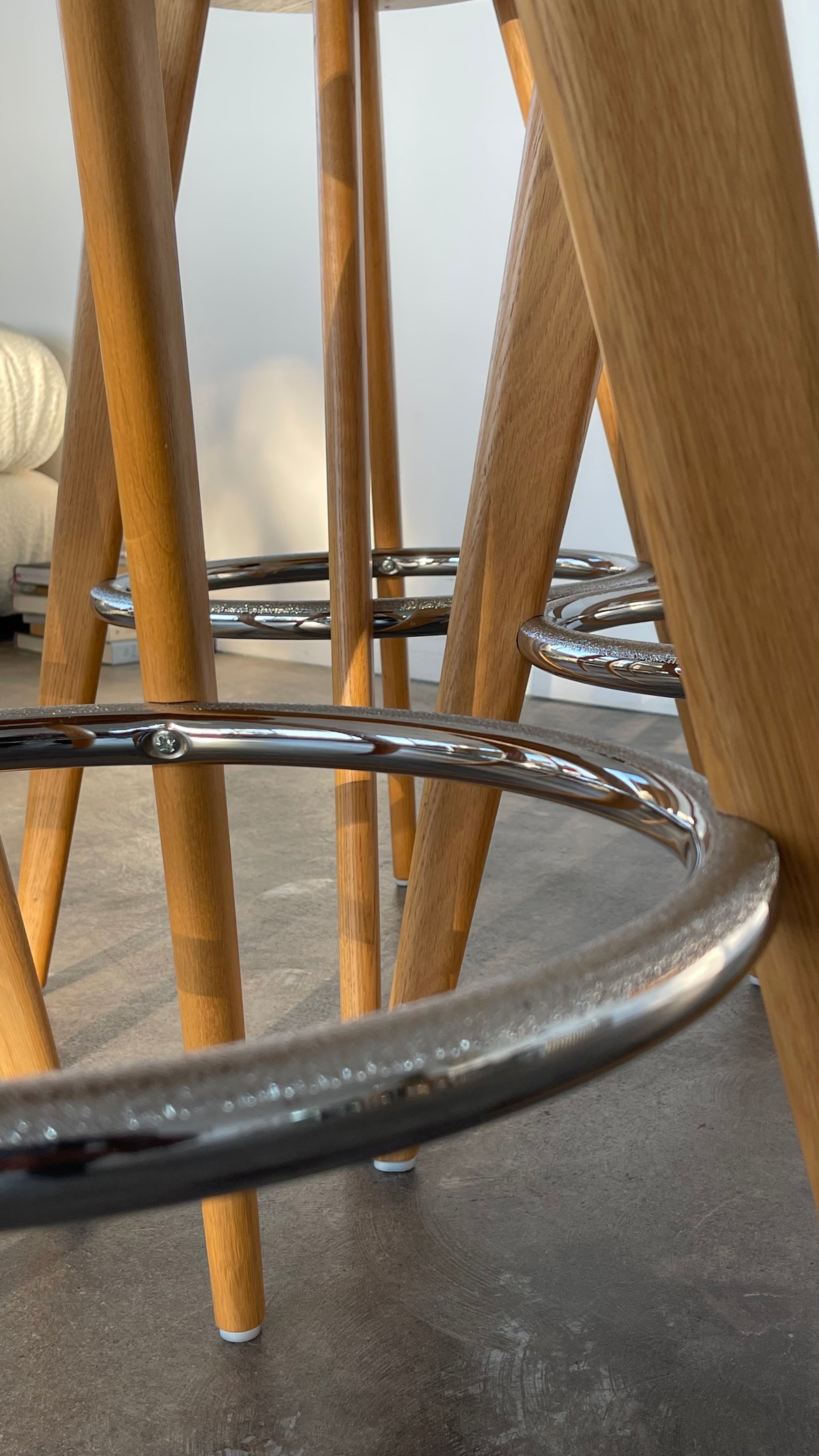 Set of 4 "Haut Tabouret" by Jean Prouvé