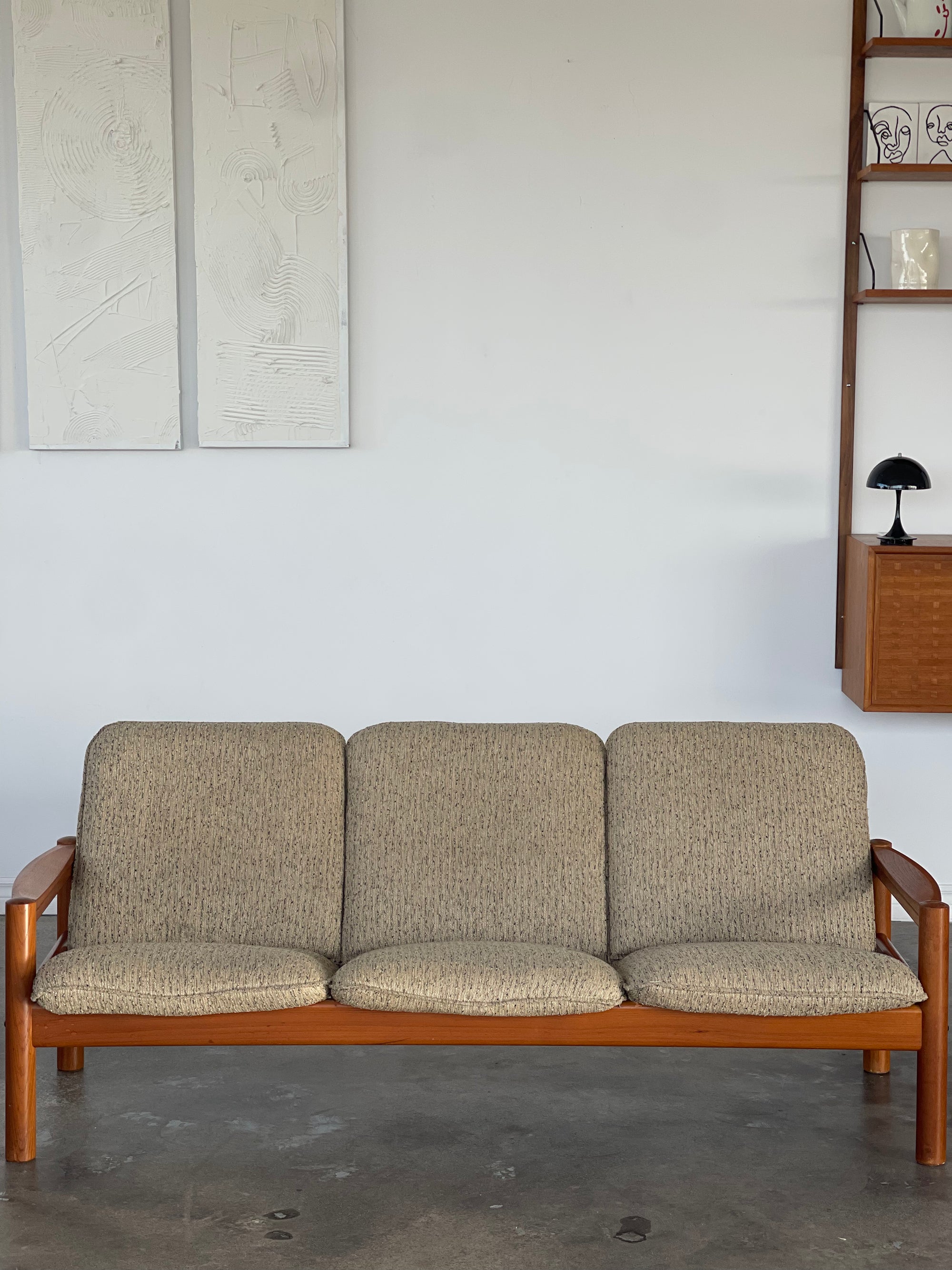 Danish 3-Seater Sofa by Domino Møbler