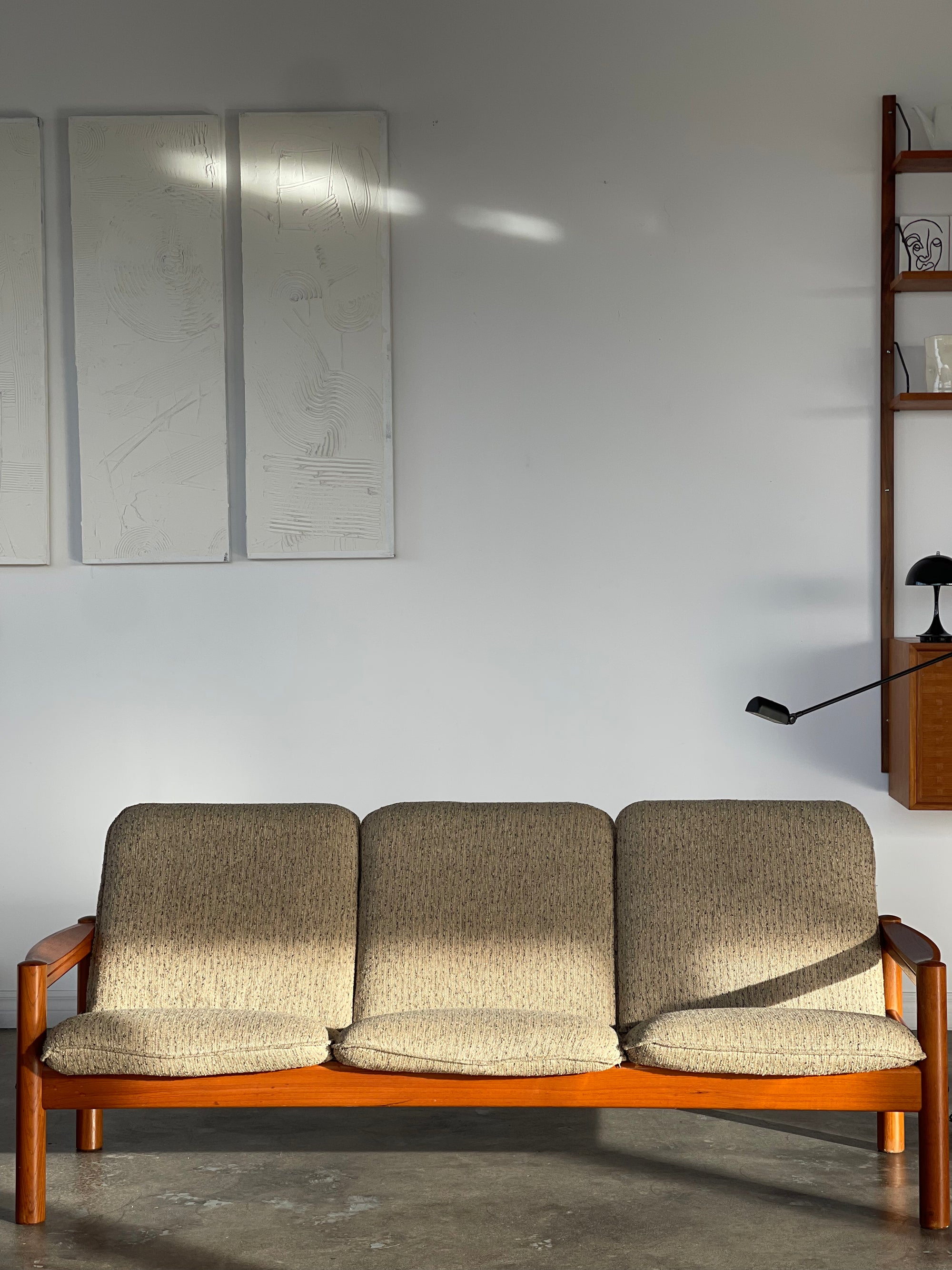 Danish 3-Seater Sofa by Domino Møbler