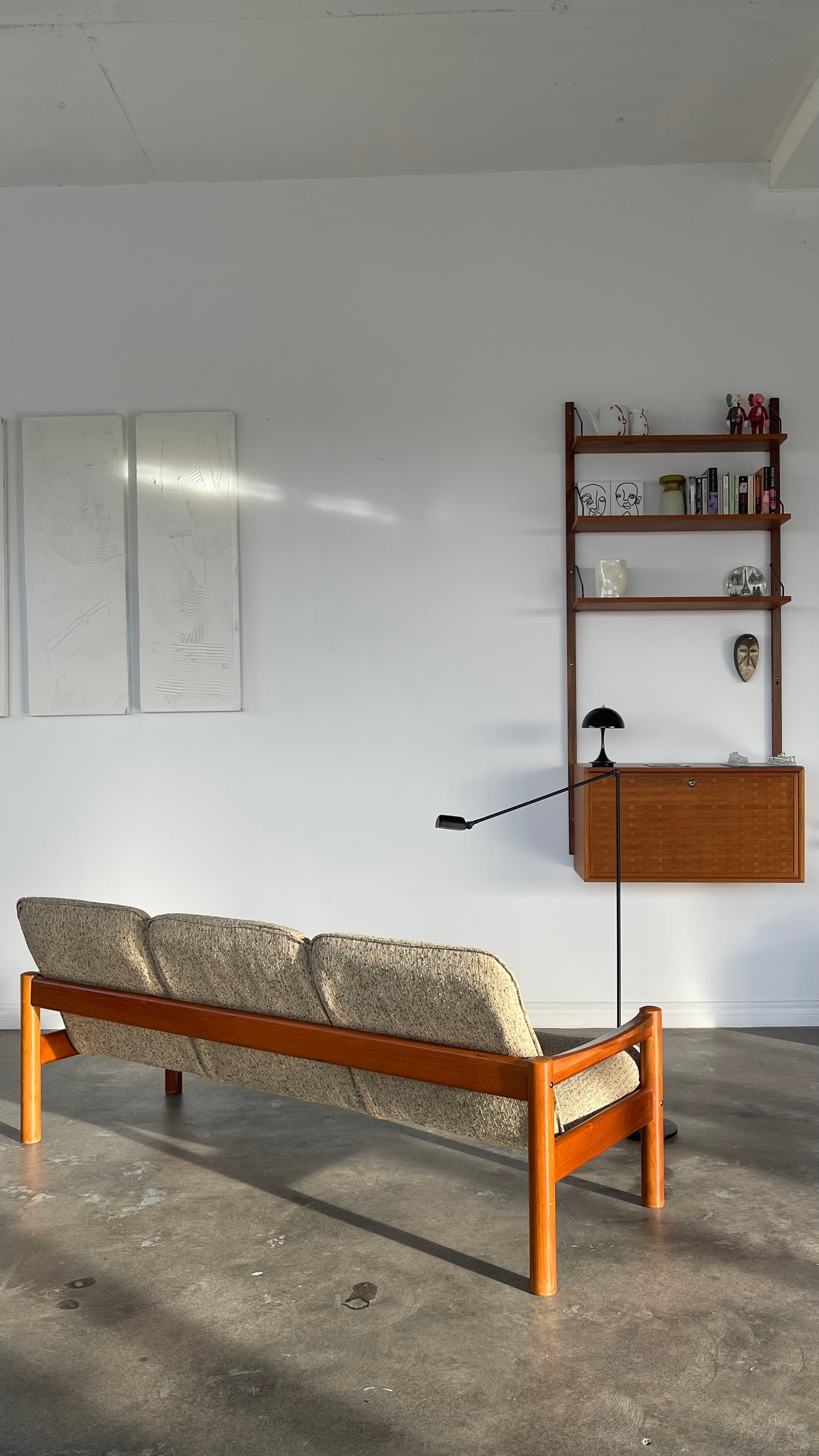 Danish 3-Seater Sofa by Domino Møbler