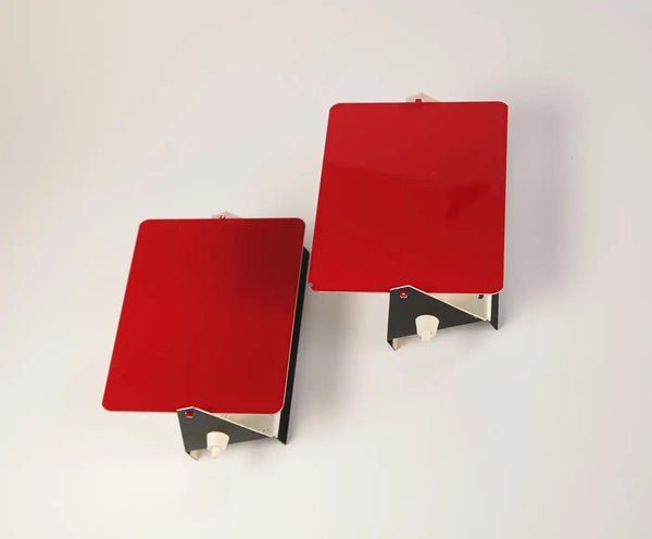 Charlotte Perriand CP1 Wall Lamp Red Sconce 1950-1960