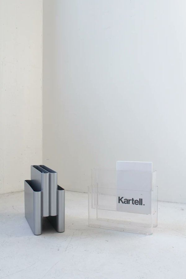 Kartell Magazine Rack by Giotto Stoppino